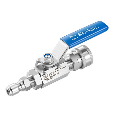 #ad Pressure Washer Ball Valve 3 8quot; Quick Connect Shut Off Ball Valve for Power Was $37.89