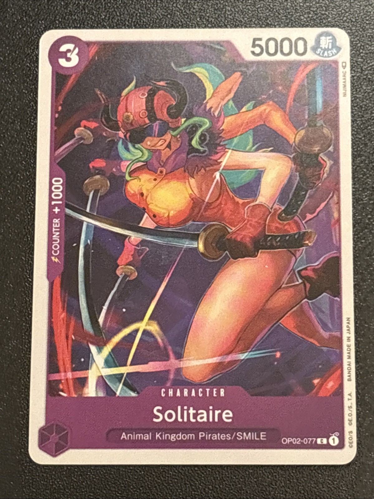 One Piece CCG Paramount War Solitaire OP02-077