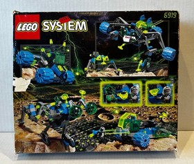 VINTAGE LEGO SET 6919 SPACE INSECTOIDS PLANETARY PROWLER - COMPLETE, PRE OWNED