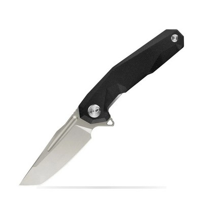 Kubey KUB237A Carve Linerlock Knife Black G10 Handle D2 Steel Blade Folding Nest