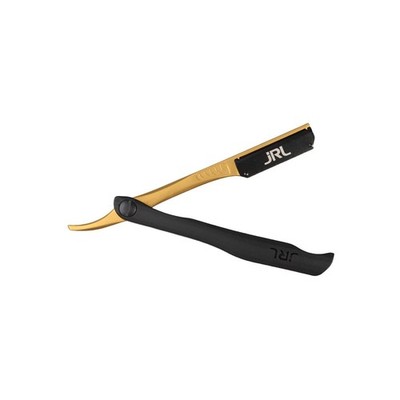 JRL Black Magnetic Straight Edge Razor