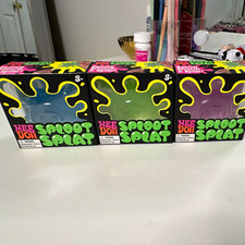 Nee Doh Splooot Splat Tactile Squish Squeeze Toy Blue/Green/Purple Ages 3