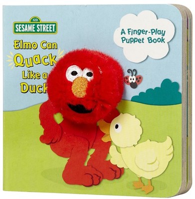 Elmo Can Quack Like a Duck (Sesame Street) (Finger Puppet Books) - board boo...