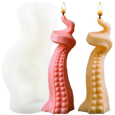 Octopus Tentacles Candle Silicone Mold Octopus Tentacles Candle Molds for Candle