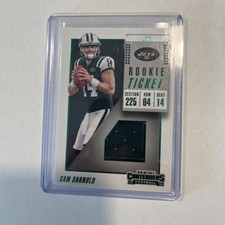 2018 Panini Contenders - Rookie Ticket Swatches #RTS-3 Sam Darnold (MEM, RC)