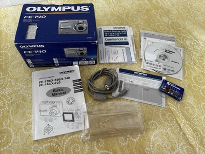 OLYMPUS FE-330 - Manual (several models see descrip) Box, Disc & USB  *NO CAMERA
