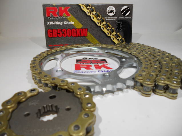 RK 530 GXW 2006-11 ZX14 NINJA ZX-14 Ultimate Strength CHAIN AND