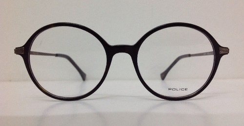 Police Occhiale Da Vista Nero Plastica Nero Metallo Grigio Rotondo Harry  Potter | eBay
