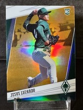 Jesus Luzardo 07/17 RC 2020 Panini Chronicles Phoenix Neon Orange & Green #20 SP