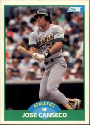 A0431- 1989 Score Baseball Karten 1-248 +Rookies -You Pick- NM-MT