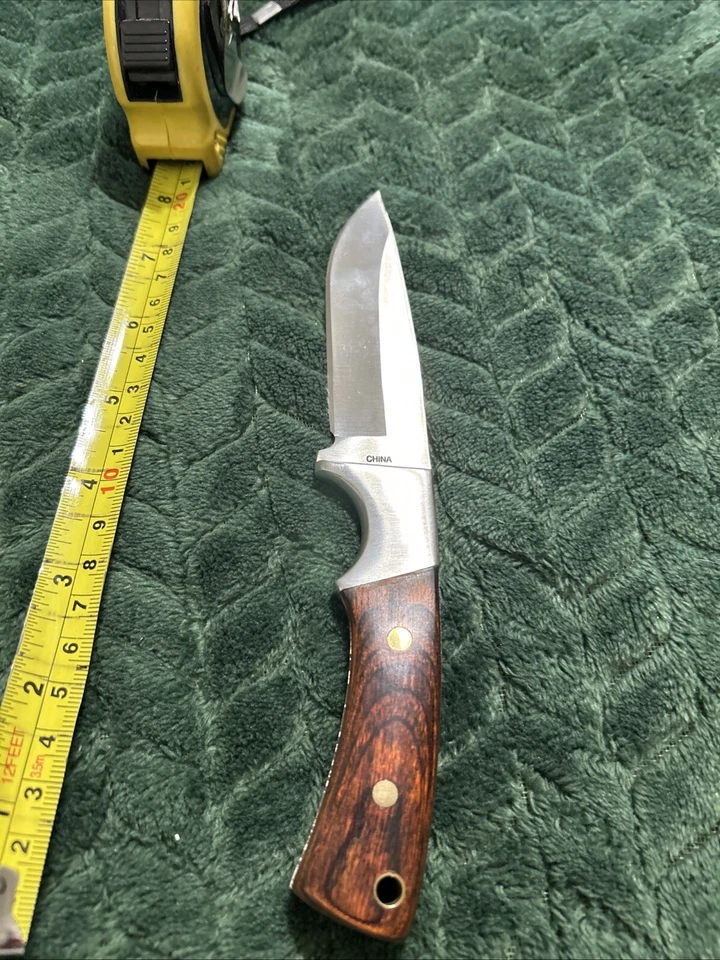 8” Winchester/sheath Surgical Stainless Steel Blade Wooden Handle New - Image 2 of 3