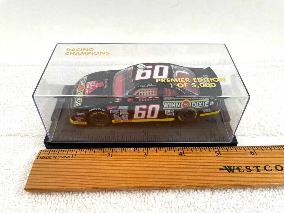Racing Champions 1993 Premier Edition 1:43 #60 Mark Martin Thunderbird NASCAR Foto 2 de 4