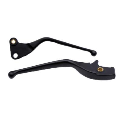 GIDIBII Black Aluminum Clutch & Brake Lever Set For Victory Jackpot, Boardwalk, Cross, Gunner-490603