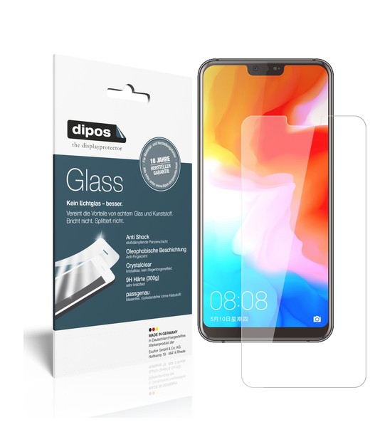 1+1X Schutzfolie FüR Ulefone T2 - Anti-Shock 9H Folie Dipos Glass Kunststoffglas-image