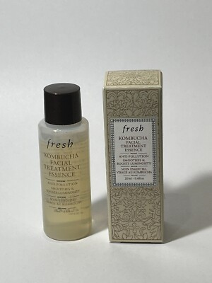 Fresh Kombucha Antioxidant Facial Treatment Essence Trial Size 0.6oz/20mL BNIB