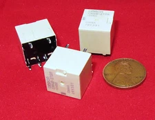 3 pcs Omron Twin Automotive Relay 12V DC, 800mW, G8NB-27SR 5A Carrying Current J