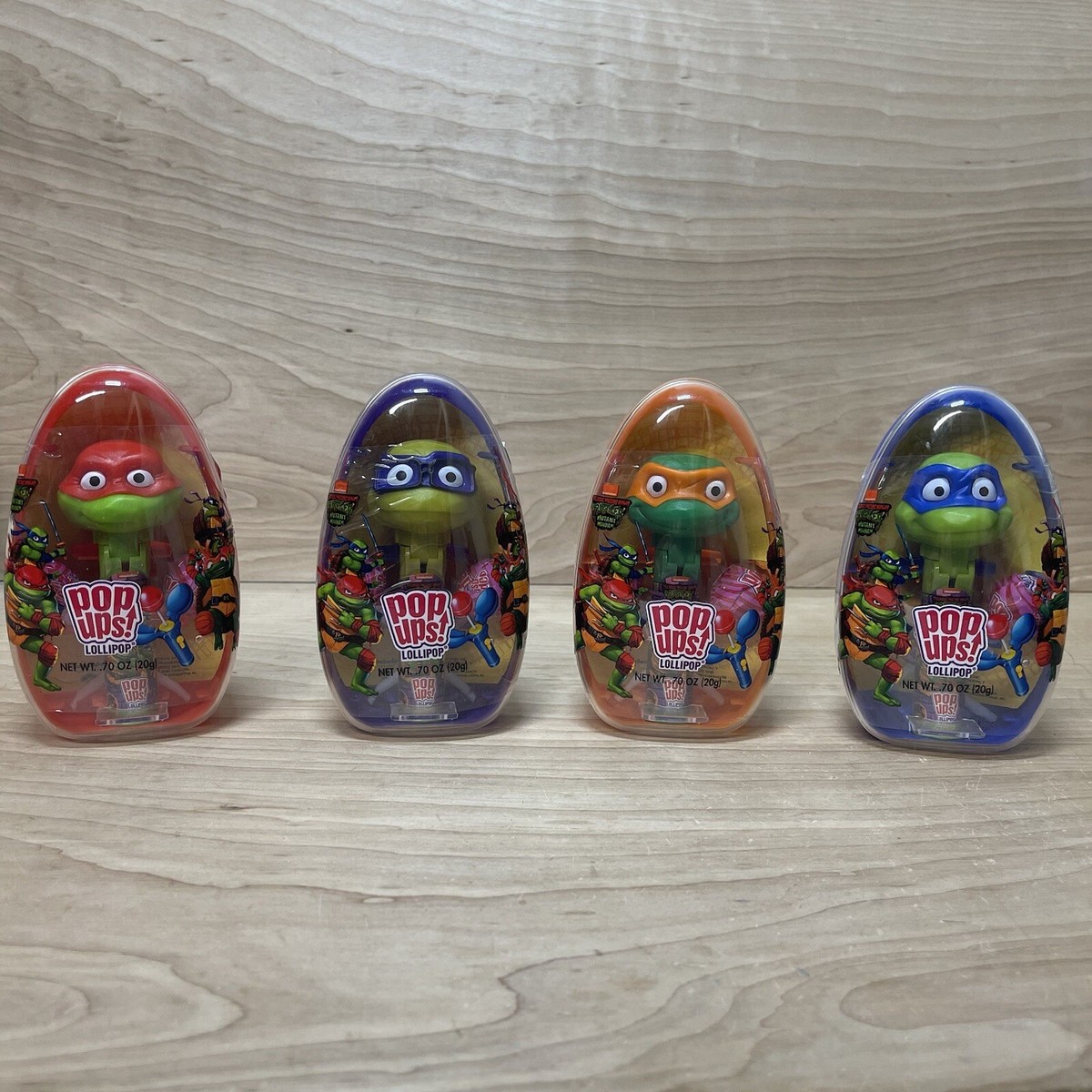 Nickelodeon TMNT Mutant Mayhem POP UPS! Bundle Lollipop Candy