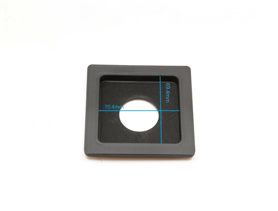 Lens Board Recessed 0 13/32in Speed Graphic Crown 4X5 all Sizes Copal Compur - Image 4 of 4