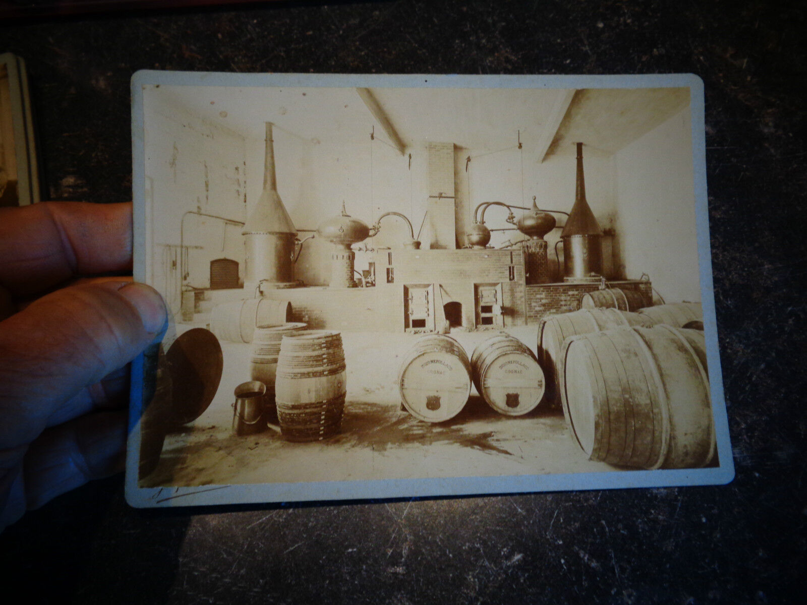 Antique Photo Distillery Alambic Cognac L by Guinefollaud