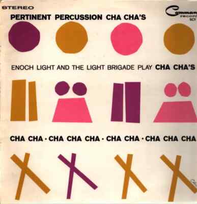 LP Enoch Light And The Light Brigade Pertinent Percussion Cha Chas JAPAN
