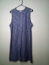 Gap Dress XXL Women Sleeveless Soft Stretch Blue