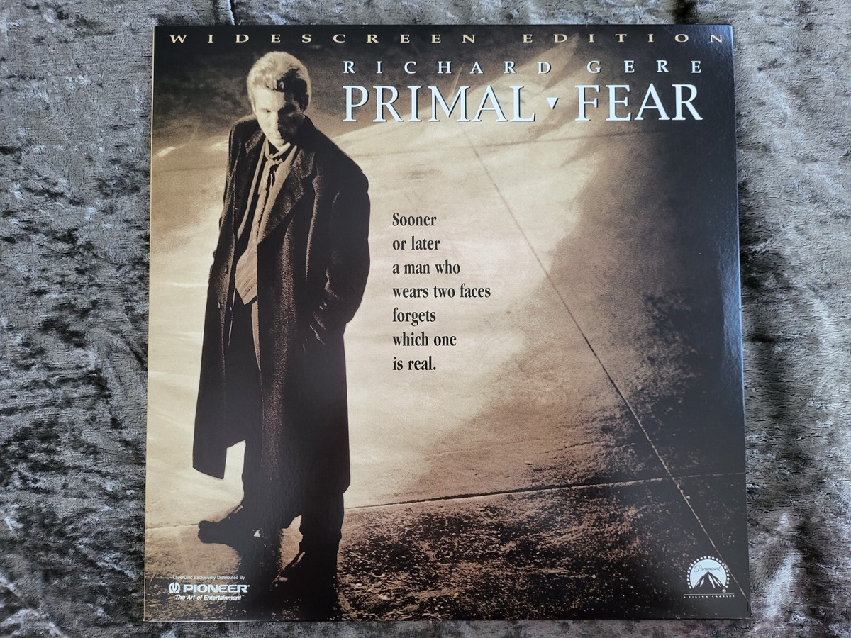 Primal Fear (Laserdisc, 1996) Richard Gere, Edward Norton