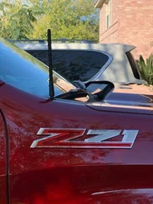 7" Short Black Rubber Spiral Antenna Mast Radio for CHEVY SILVERADO 2006-2025