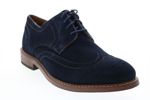 Buy Rockport Kenton Wingtip Mens Blue 