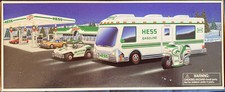 Hess 1998 Toy Truck RV Recreation Van with Dune Buggy and Motorcycle NEW IN BOX