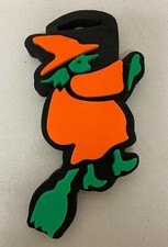 CHUNKY STAMPS HALLOWEEN WITCH ON A BROOM FOAM STAMP