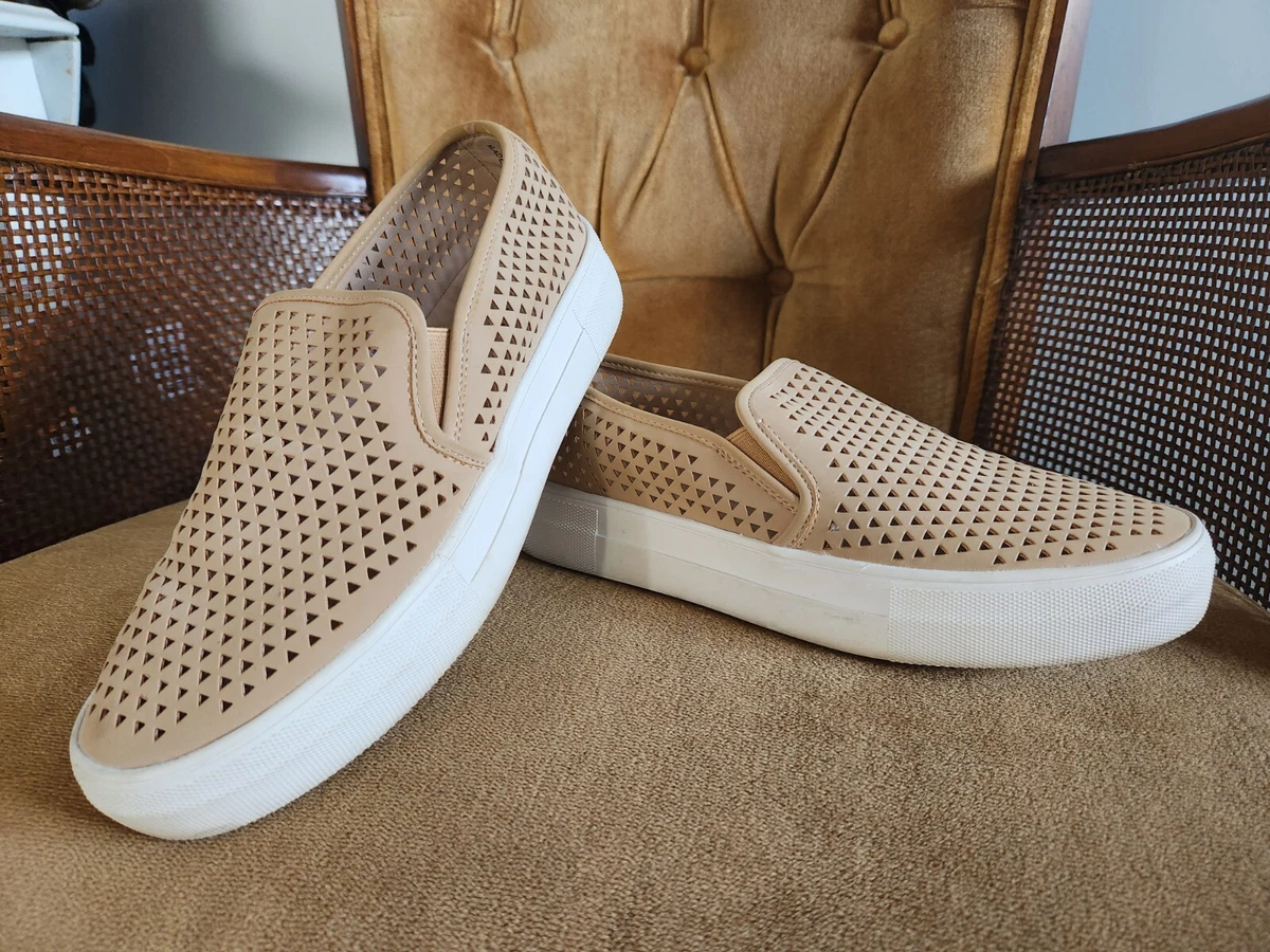 Steve Madden Tan Slip On Casual Vented Shoes US SZ 8 eBay