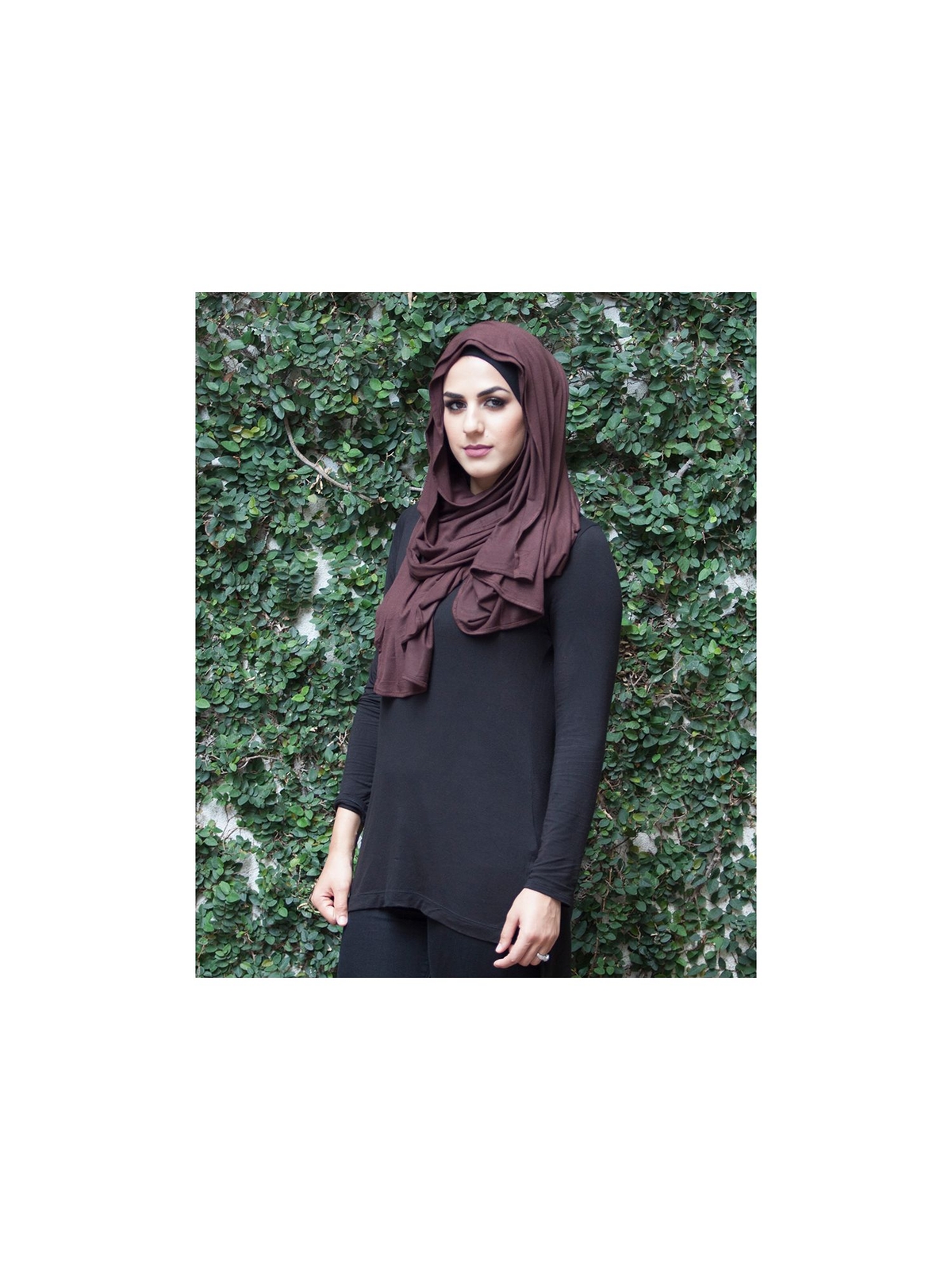 Женский бордовый головной платок VERONA 1190₽