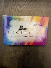 2021 Bowman Inception Baseball Hobby Box