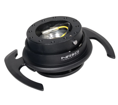 NRG 4.0 Gen Steering Wheel Quick Release Hub - Black  SRK-700BK