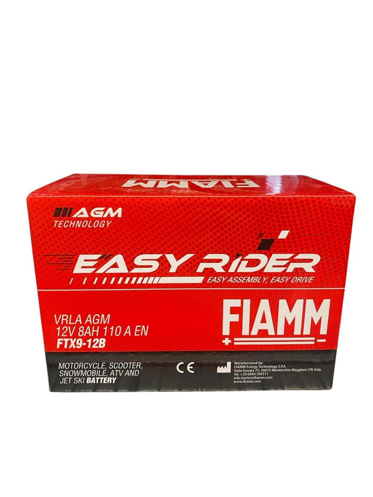 BATTERIA FIAMM EASY RIDER FTX9-12B