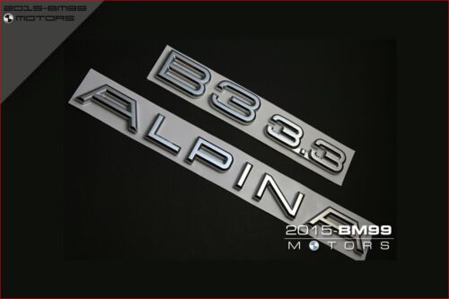 NEW BMW Alpina B3 3.3 EMBLEM BADGE LOGO E36 E46 E90 E91 F30 F31 318I 320I 323I - Afbeelding 1 van 2