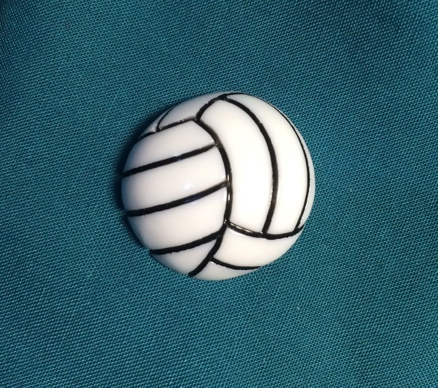 Cute VOLLEYBALL Volley Balls Sports Team Croc Hole Accessories Shoe