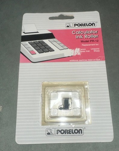 Porelon Calculator Ink Roller Model PR-12 Fits Casio,CannonTexas Royal Panasonic - 第 3/6 張圖片