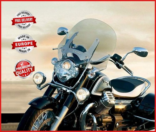 MOTO GUZZI CALIFORNIA 1400 | 2013-2017 HAUTE PARE-BRISE TOURING 3 COULEURS 5MM - 第 1/2 張圖片