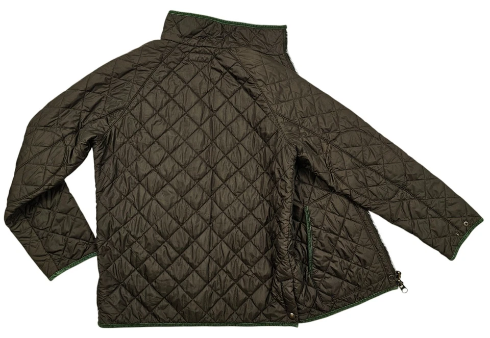 *HOT VTG Men's POLO RALPH LAUREN SPORTS QUILTED LINED JP BROWN Jacket L (*Fit M) - Image 3 of 4