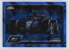 2024 Topps Chrome Sapphire Edition Formula 1 F2 Cars Juan Manuel Correa 11s9