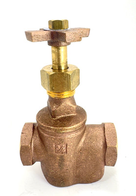 Heavy Duty Brass Straight Irrigation Valve 3/4 in. FIPT & Cross Handle List $69