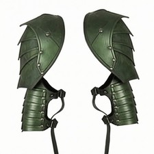 Schulterschutz mit Armplatten verstellbar Schulterplatten Gothic f&uuml;r Cosplayer
