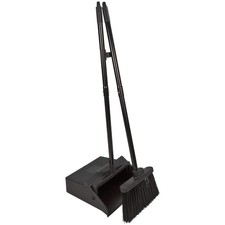 SPARTA Duo-Pan Upright Dust Pan and Broom Set, Essential Cleaning Tools for H...