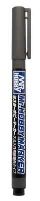 Mr Hobby - Gunze CM-102 - Marker Super Fine Tip Brush Pen Grey - Neu
