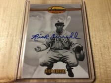 1993 Ted Williams Card Company Rick Ferrell Auto St. Louis Browns