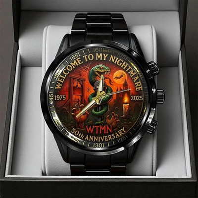 Alice cooper welcome to my nightmarre stainless steel  watch,  father day