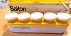 Vintage Salton Thermostat Yogurt Maker Model GM-5 Milk Glass Cups w/ Accessories