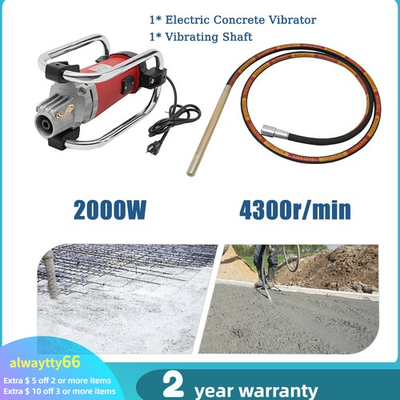 #ad Concrete Vibrator Concrete Vibrating Hand Held Electric Concrete Vibrating Tool $128.00