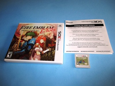 Fire Emblem Echoes: Shadows of Valentia Nintendo 3DS XL 2DS Game w/Case & Insert